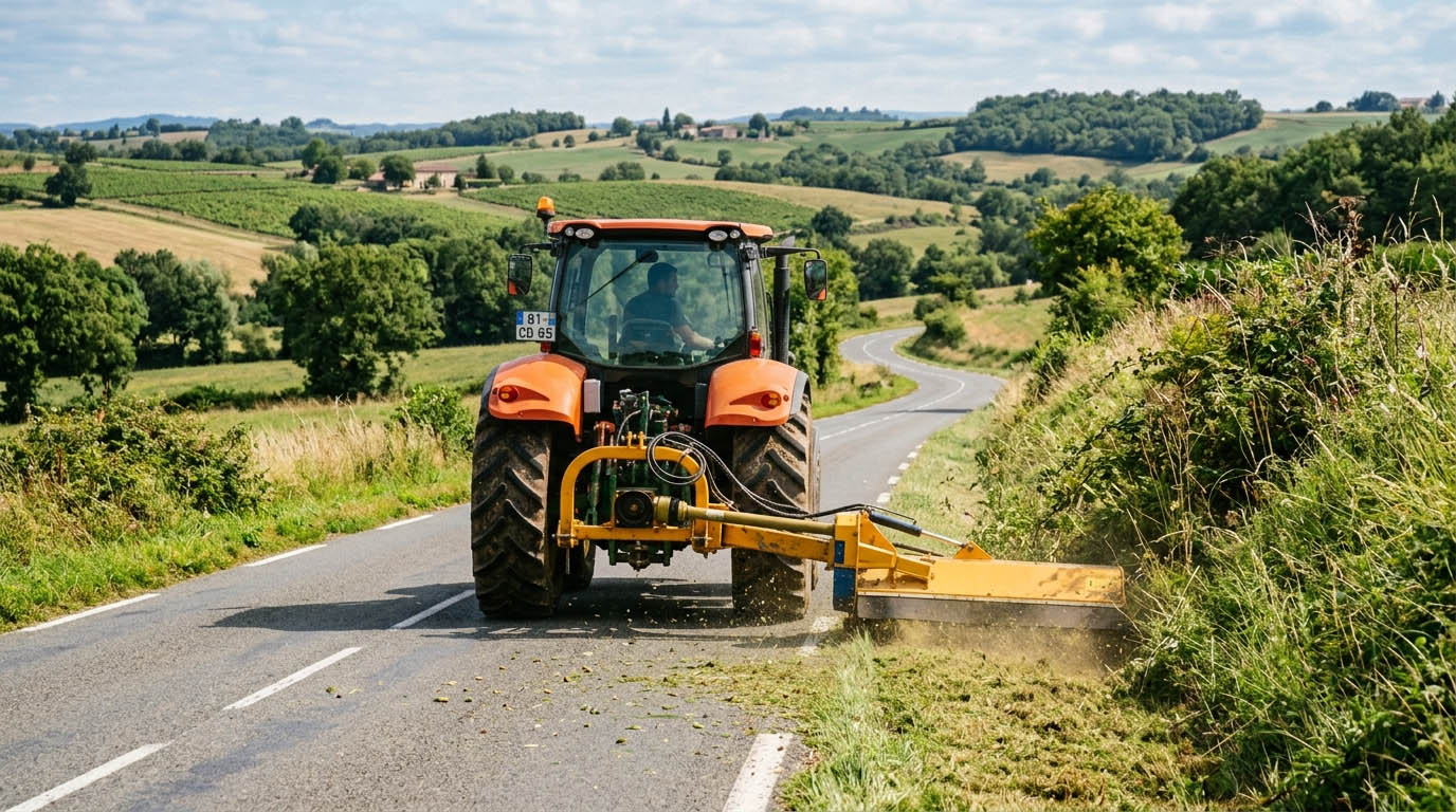 Passage de l&rsquo;épareuse : un travail de longue haleine !