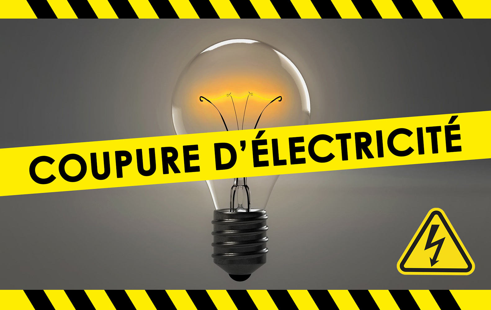 Coupures de courant annoncées