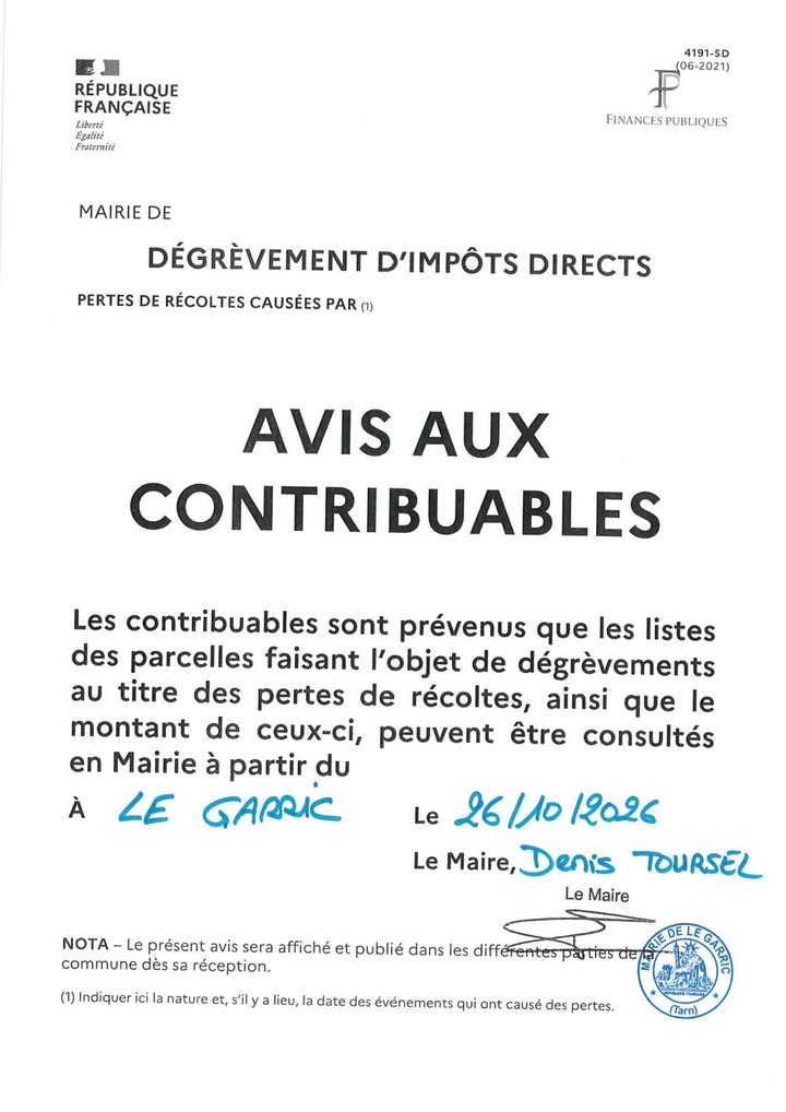 Mairie de Le Garric